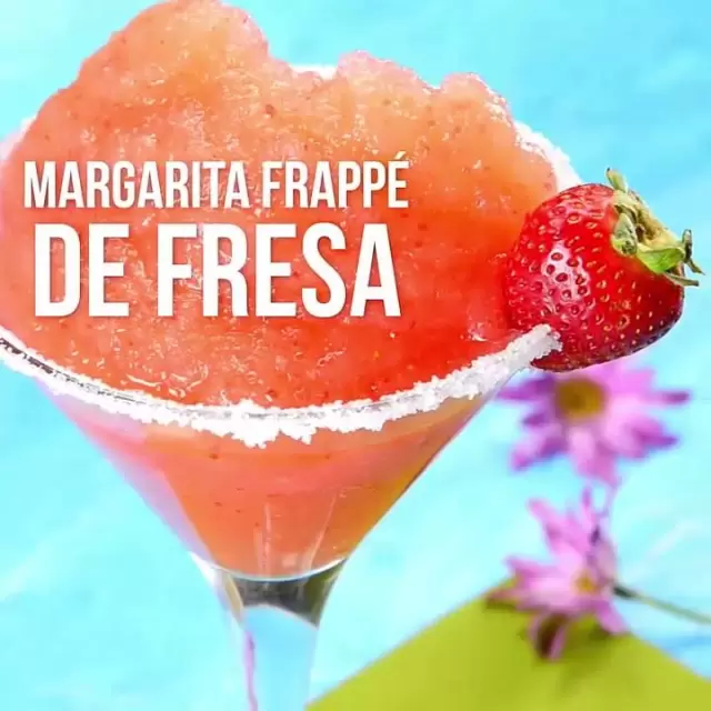 Video de Margarita Frappé de Fresa 