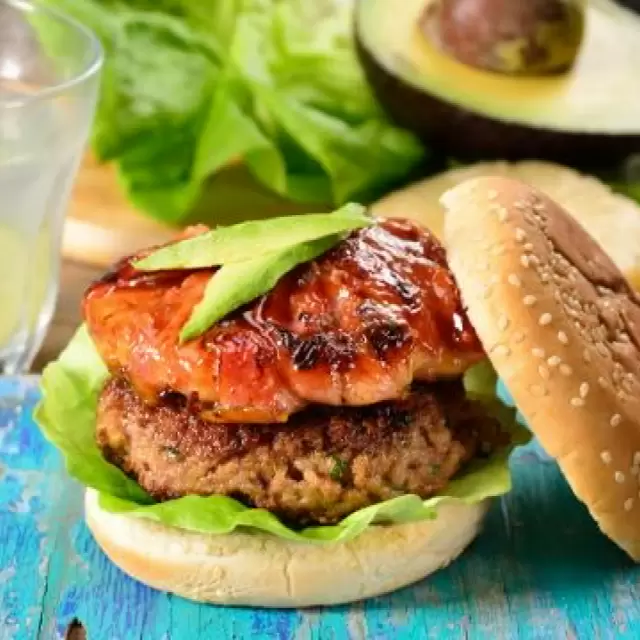 Video de Hamburguesa Hawaiana