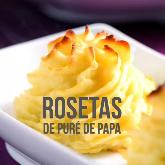 Video de Rosetas de Puré de Papa