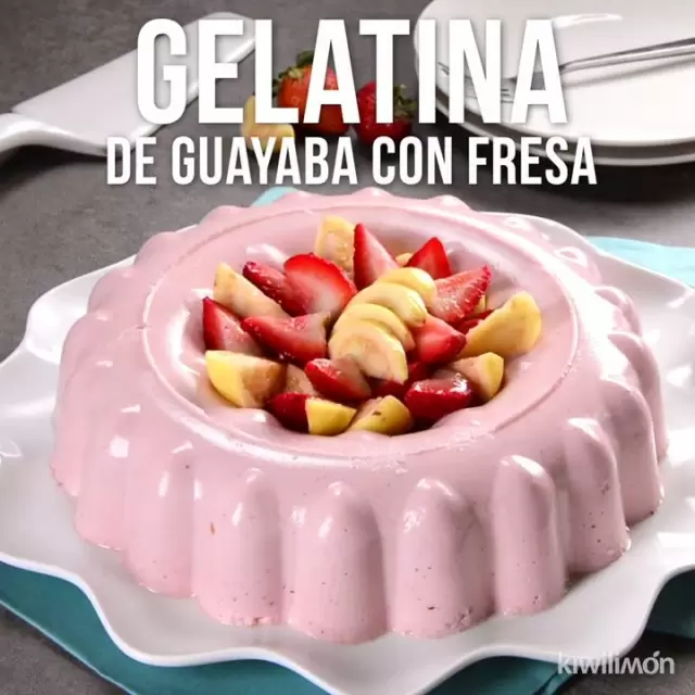 Video de Gelatina de Guayaba y Fresa