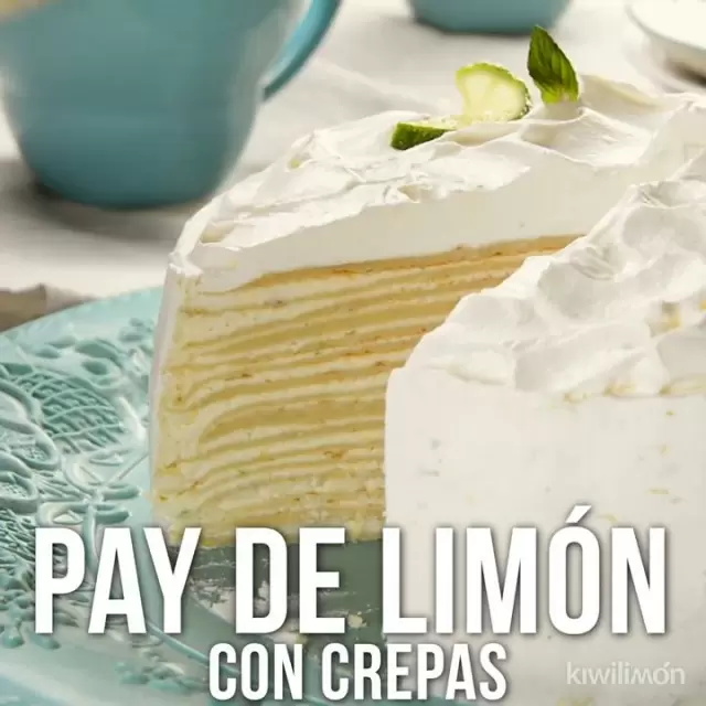 Key Lime Crêpe Cake