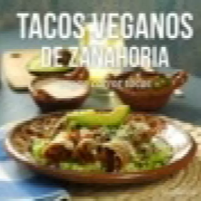 Video de Tacos Veganos de Zanahoria