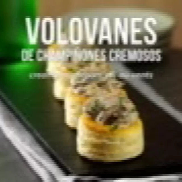 Video de Volovanes Rellenos de Champiñones
