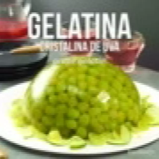 Gelatina cristalina de uvas 1033