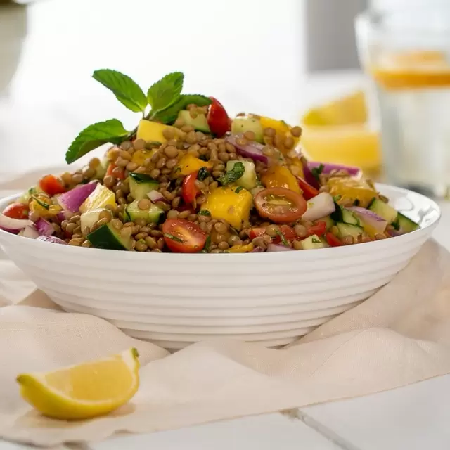 Ensalada de lentejas