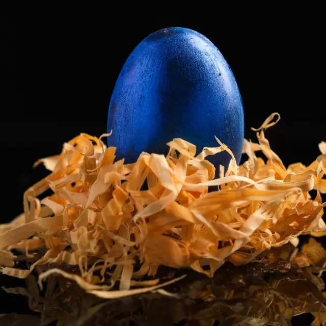 Irish Cream-Filled Easter Eggs 