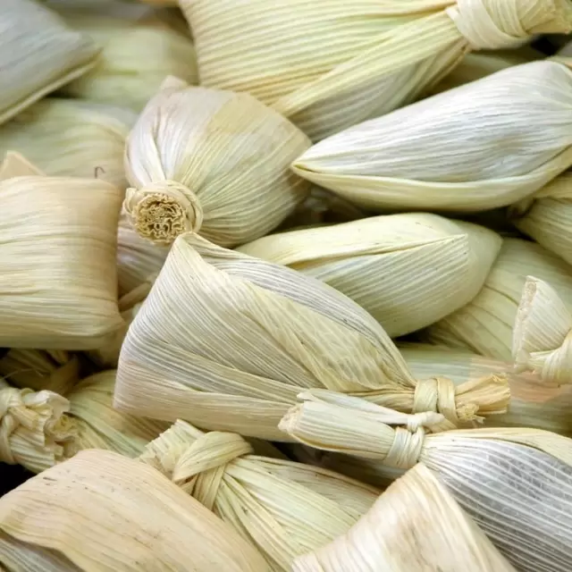 Beans and Mole Tamales 