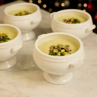 Pistachio Cream Soup 