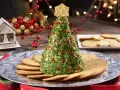 Christmas Tree Cheese Ball  