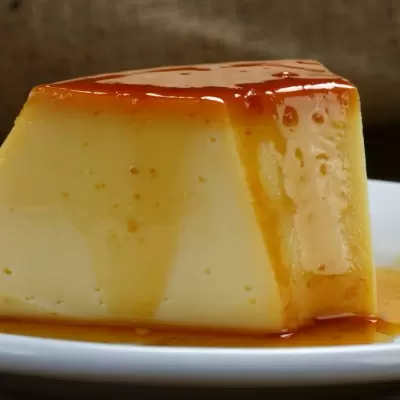 Portuguese Bacon Caramel Flan « LikeHotKeto