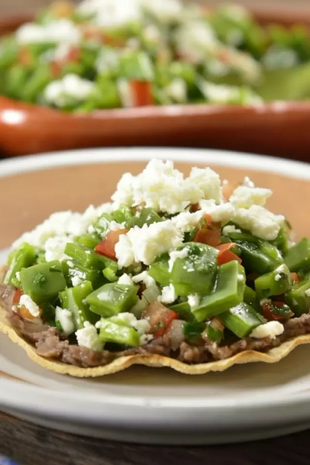 Nopal Tostadas