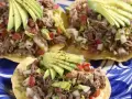 Shredded Beef Tostadas