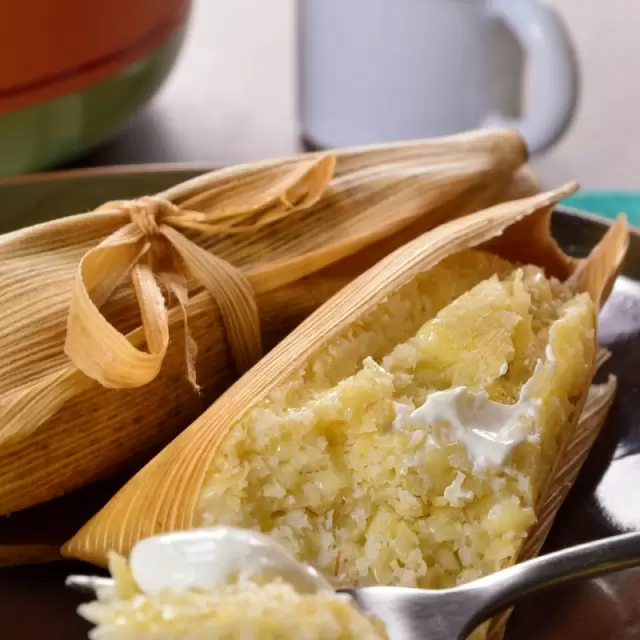 Sweet Corn Tamales