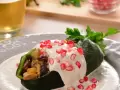 Meatless Chiles en Nogada 