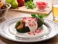 Meatless Chiles en Nogada 
