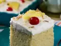 Piña Colada Tres Leches Cake