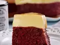 Red Velvet Flan Cake