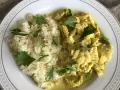 Curry Chicken with White Rice 