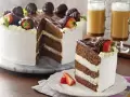 Chocolate Cake with Cream Cheese Frosting 