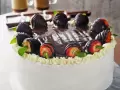 Chocolate Cake with Cream Cheese Frosting 