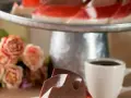 Milk, Strawberry, and Chocolate Gelatin 