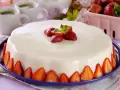 Condensed Milk & Strawberry Gelatin 
