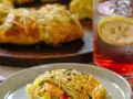 Creamy Shrimp-Stuffed Puff Pastry Wreath