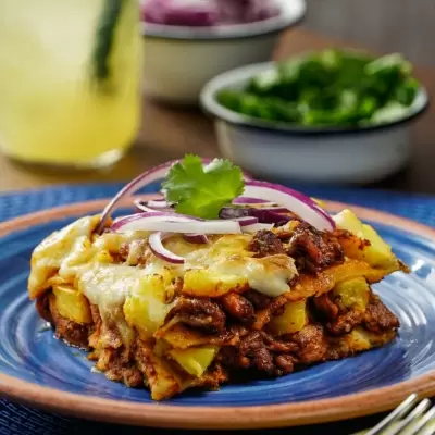 Al Pastor Tortilla Casserole