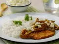 Pork Chops with Nopales in Chile Sauce 