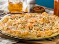 Shrimp Alfredo Pizza