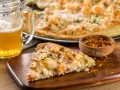 Shrimp Alfredo Pizza
