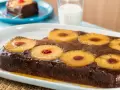 Chocolate Pineapple Upside-Down Cake 