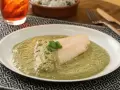 Fish Fillet with Green Pipián 