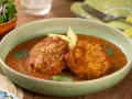 Chicken Fritters in Chipotle Sauce 