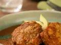 Chicken Fritters in Chipotle Sauce 