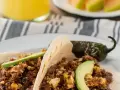 Machaca con Huevos Breakfast Tacos 