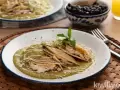 Chicken Mole Verde Enchiladas