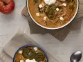 Fideo Pasta and Swiss Chard Soup