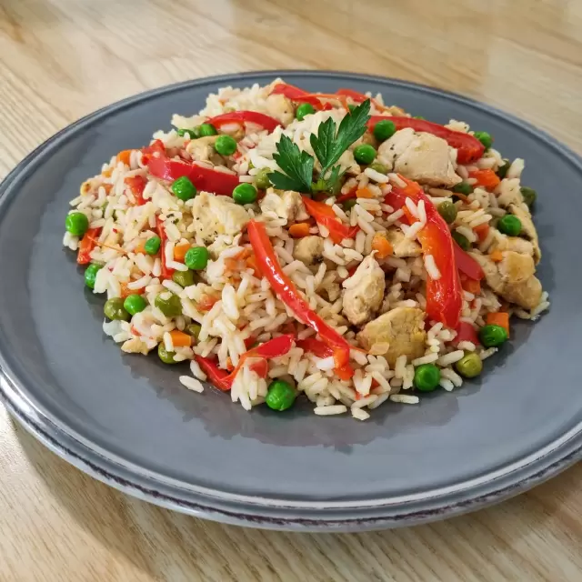 Chicken Vegetable Rice 